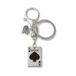 Alloy Playing Card Keychains