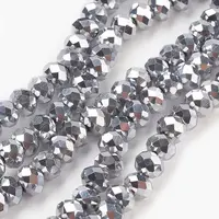Electroplate Glass Beads Strands