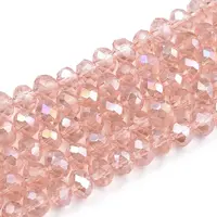 Electroplate Glass Beads Strands