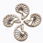 Unfinished Hollow Wood Big Pendants