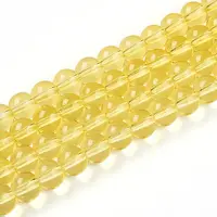 Baking Paint Transparent Glass Beads