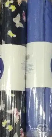 Univerzální obal na knihu 1 - modrý / modrý s motýli