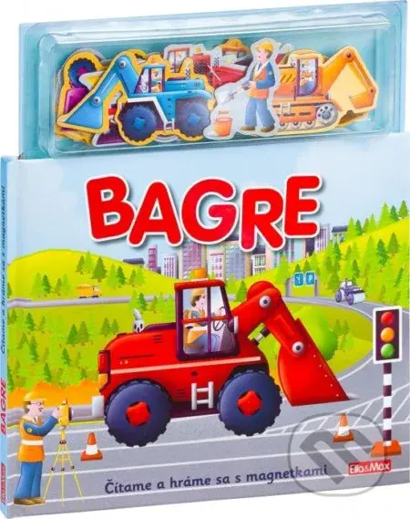 Bagre - Knižka s magnetkami - Paul Dronsfield (ilustrátor) - kniha z kategorie Pro děti