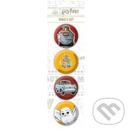 Harry Potter Set gum 4 ks