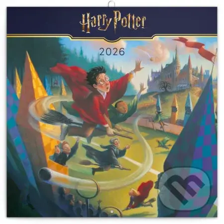 NOTIQUE Nástenný poznámkový kalendár Harry Potter 2026