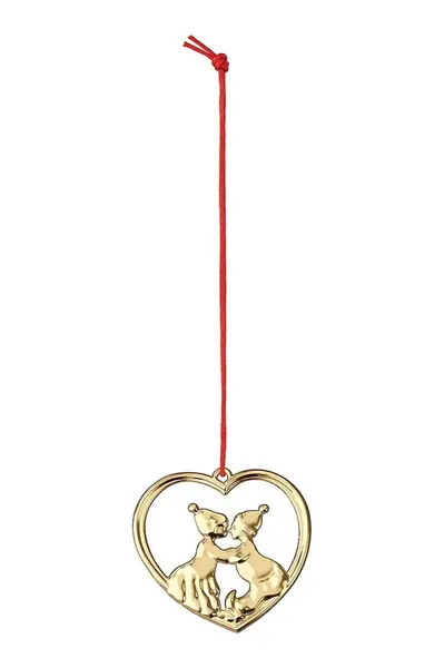 Závesná dekorácia Rosendahl Kissing Elves 6,5 cm