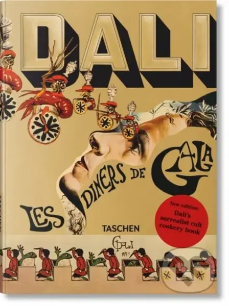Dali. Les diners de Gala - Salvador Dali - kniha z kategorie Umění, design a architektura