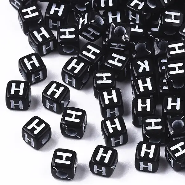 Opaque Acrylic Beads