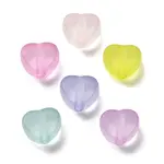 Frosted Transparent Acrylic Beads
