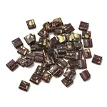 2-Hole Transparent Glass Seed Beads