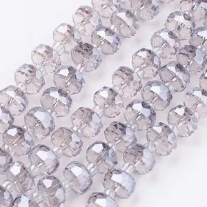 Electroplate Glass Beads Strands