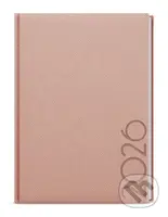 Týdenní diář 2026 Oskar Tora A5 pudrová