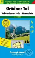 Grödner Tal: Val Gardena, Marmolada 1:50 000