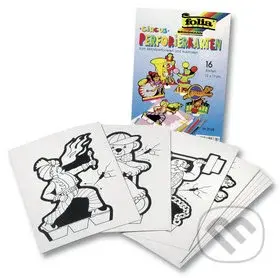 Obrázky k vypichování a vybarvení Cirkus (16 karet)