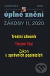 Aktualizace II/3 – Trestní zákoník, Trestní řád, Zákon o správních poplatcích