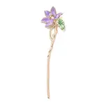 Alloy Enamel Lotus Hair Sticks