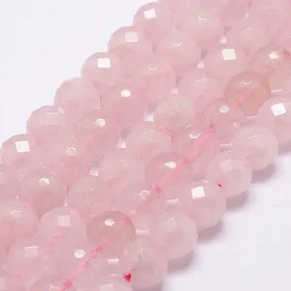 Natural Rose Quartz Beads Strands