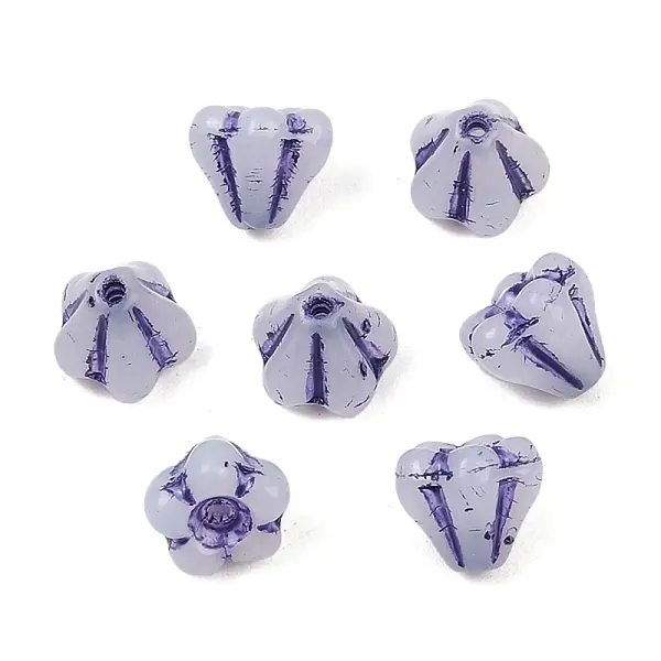 Czech Pressed Glass Beads