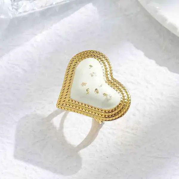 304 Stainless Steel Adjustable Cuff Rings for Women