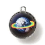 Galaxy Theme Luminous Glass Ball Pendants