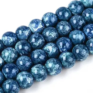 Baking Paint Glass Beads Strands
