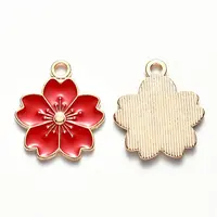 Alloy Enamel Pendants