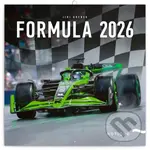 NOTIQUE Nástenný poznámkový kalendár Formula 2026 - Jiří Křenek (ilustrátor)