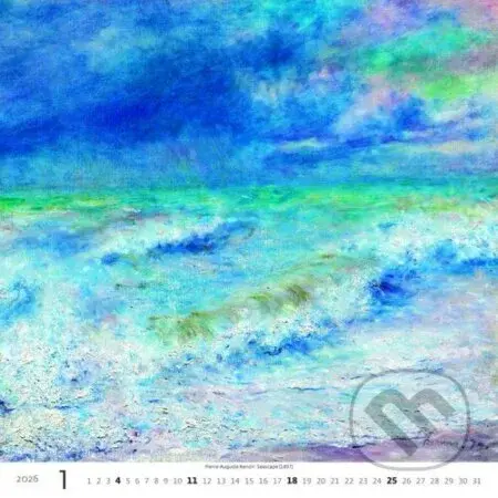 Impressionism 2026 - nástěnný kalendář