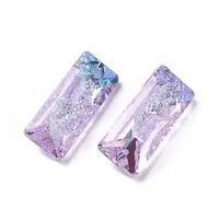 K9 Glass Rhinestone Pendants