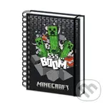 Zápisník Minecraft 3D - Boom