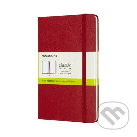 Moleskine - červený zápisník (malý, čistý)