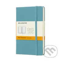 Moleskine - modrozelený zápisník (malý, linajkovaný)