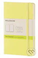 Moleskine - žltý zápisník (malý, čistý)