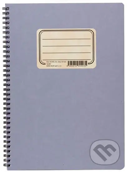 Kroužkový blok RETRO A4