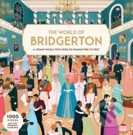 The World of Bridgerton - 1000 Piece Puzzle (A 1000-piece jigsaw puzzle with over 30 characters to spot)