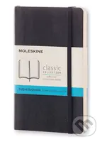 Moleskine - čierny zápisník (malý, bodkovaný, mäkká väzba)