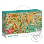 Zima ve městě (Dodo Puzzle s hledáním obrázků) - puzzle z kategorie Naučné puzzle