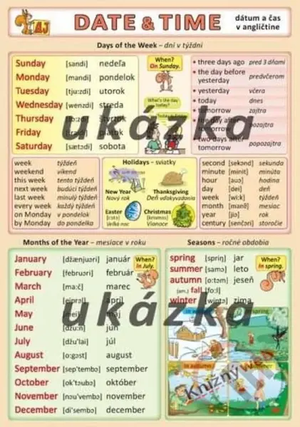 Dátum a čas v angličtine / Date & Time - Petr Kupka - kniha z kategorie Jazykové učebnice a slovníky