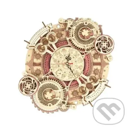 Puzzle 3D Nástěnné hodiny Zodiac - puzzle z kategorie 3D puzzle