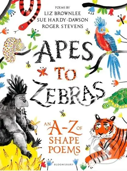 Apes to Zebras (An A-Z of Shape Poems) - Liz Brownlee - kniha z kategorie Beletrie pro děti