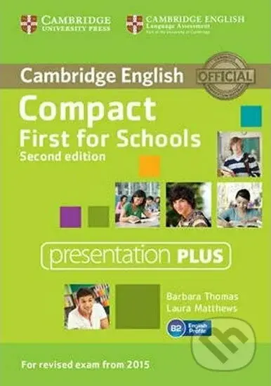 Compact First for Schools Presentation Plus DVD-ROM - kniha z kategorie Jazykové učebnice a slovníky