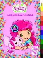Strawberry - Maluj podle barevných teček + maxi voskovky - kniha z kategorie Omalovánky