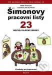 Šimonovy pracovní listy 23 (Rozvoj slovní zásoby) - Marie Těthalová - kniha z kategorie Předškolní pedagogika