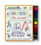 Otiskni prstíky: Vše, co jezdí - Stephanie Evans, Alena Razumova (ilustrátor)