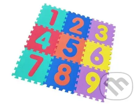 Pěnové puzzle čísla - puzzle z kategorie Maxi dílky