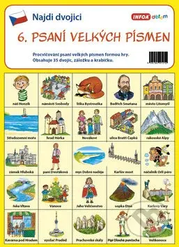 Najdi dvojici 6 Psaní velkých písmen - kniha z kategorie Jazykové učebnice a slovníky