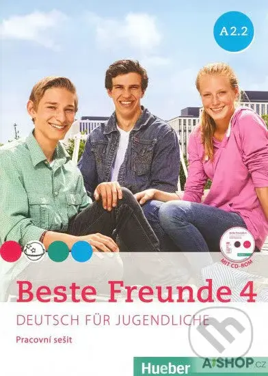 Beste Freunde 4 A2/2 - Arbeitsbuch (+ CD (česká verze)) - kniha z kategorie Jazykové učebnice a slovníky