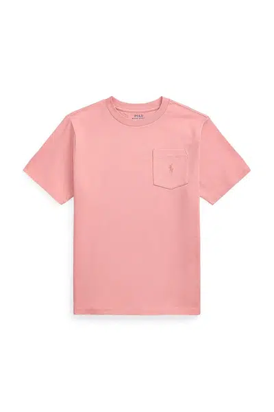 Tričko Polo Ralph Lauren růžová barva, 323970333009