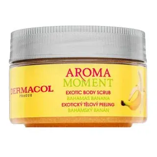 Dermacol Aroma Moment tělový peeling Body Scrub Bahamas Banana 200 g