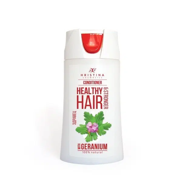 HRISTINA Přírodní kondicionér na vlasy Pelargonie 200 ml